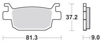 KLOCKI HAMULCOWE SBS 193 CT