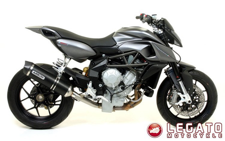 Tłumik końcowy Arrow Race-Tech Aluminium Black MV Agusta Rivale 2014-2016