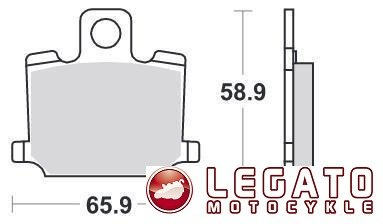 KLOCKI HAMULCOWE SBS 535 HF