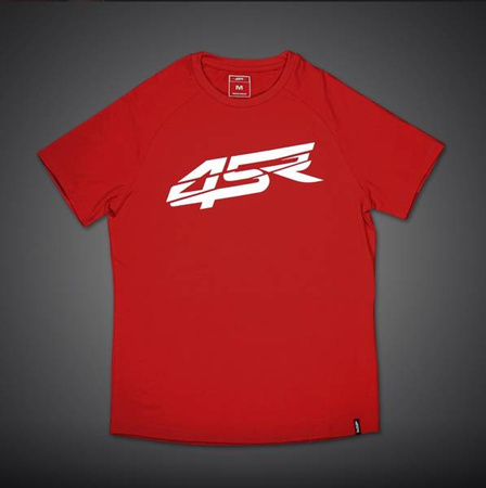 KOSZULKA MĘSKA T-SHIRT 4SR CRACK RED