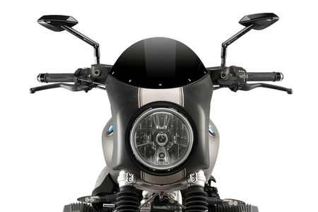 Owiewka PUIG Retrofairing do BMW R Nine T Scrambler 16-20 (czarna) Czarny (N) 9253N