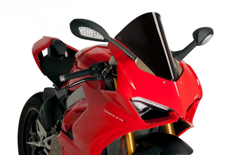 Szyba sportowa PUIG do Ducati Panigale V2 / V4 Czarny (N) 9690N