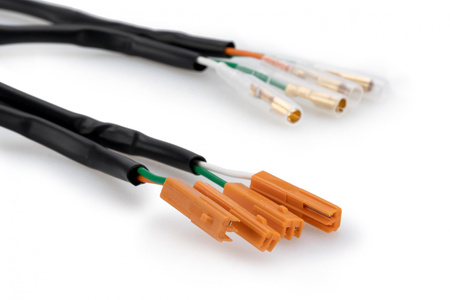 Przewody do podłączenia kierunkowskazów do Honda CB500 / CB750 Hornet Czarny (N) 21582N