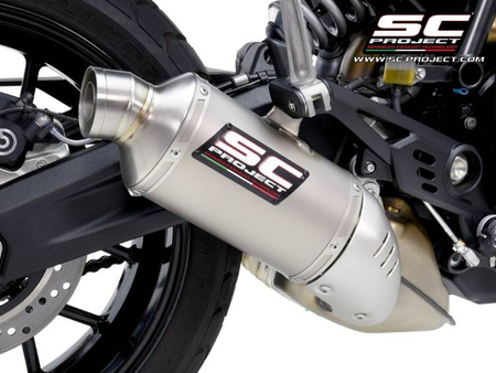 SC-Project tłumik końcowy Rally-S tytan Ducati Scrambler 800 (2023-2024)