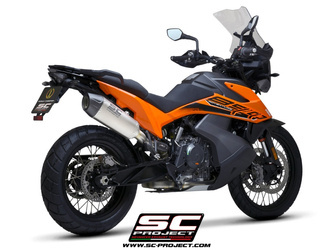 SC-Project tłumik końcowy X-Plorer II tytan KTM 890 ADVENTURE (2021-2024)