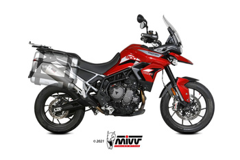 Mivv Tłumik końcowy OVAL TITANIUM WITH CARBON CAP TRIUMPH TIGER 900 / GT / PRO / RALLY 2021-2023