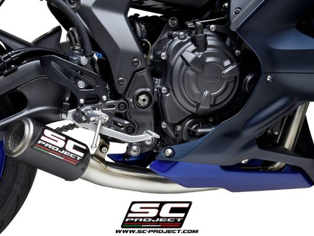 SC-Project układ wydechowy CR-T carbon Yamaha R7 (2021 – 2024)