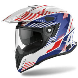 Kask Airoh Commander Boost White/Blue Gloss