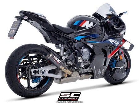 SC-Project tłumik końcowy CR-T carbon z siatką BMW M 1000RR (2020-2024)