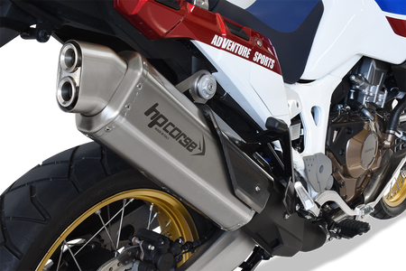 HP Corse Tłumik Końcowy 4-TRACK R Satin Honda CRFL 1000 Africa Twin 2016-2019