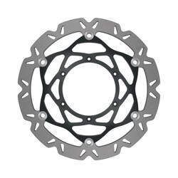 EBC Tarcza hamulcowa motocyklowa SMX6125 Supermoto, 320mm, konturowa, Carbon Look