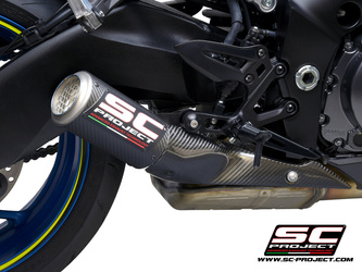 SC PRoject Tłumik Końcowy CR-T Carbon Suzuki GSX-S 1000 Euro 5+ 2025