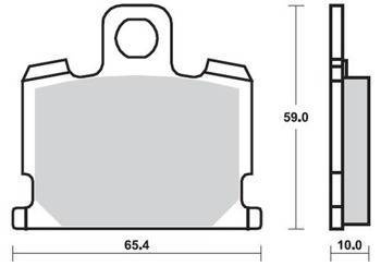 KLOCKI HAMULCOWE SBS 547 DCC