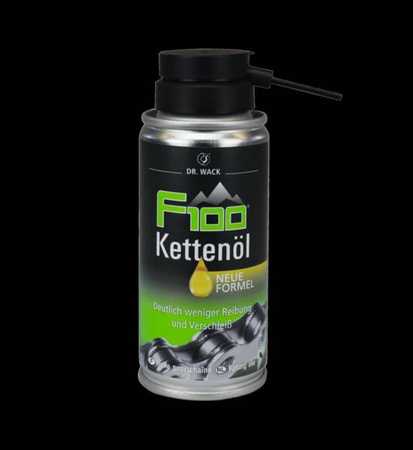 OLEJ ŁAŃCUCHOWY DO ROWERU F100 CHAIN OIL AEROZOL 100ML