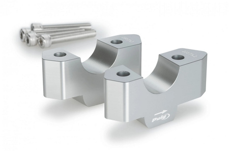 Podwyższenie kierownicy PUIG do BMW R1300GS (o 30 mm) Srebrny (P) 21879P