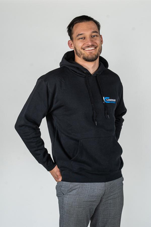 Bluza z kapturem - czarna Merchandise Merchandise ILMBERGER PUL.001