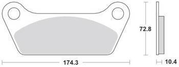 KLOCKI HAMULCOWE SBS 553 H