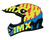 KASK IMX FMX-01 JUNIOR BLACK/FLUO YELLOW/BLUE/FLUO RED