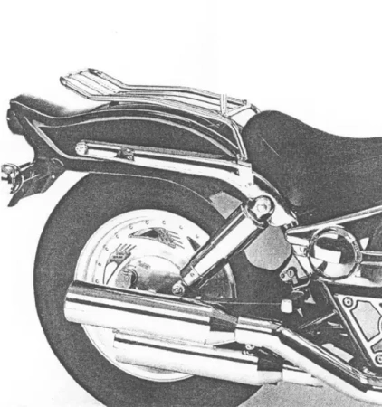 Suzuki VZ 800 Marauder (1996-2003) solorack without backrest