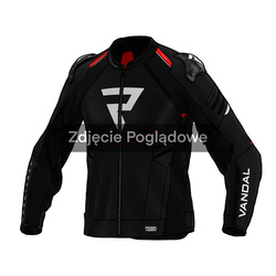 KURTKA MOTOCYKLOWA TEKSTYLNA REBELHORN VANDAL 2 BLACK RED