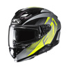 KASK MOTOCYKLOWY HJC F71 CATOS BLACK YELLOW