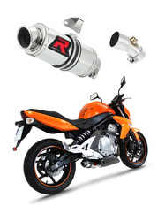 Dominator tłumik GP1 Kawasaki ER - 6 N / F 650 2006 - 2008