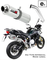 Dominator tłumik OKRĄGŁY BMW F850GS 2018 - 2020 Homologowany
