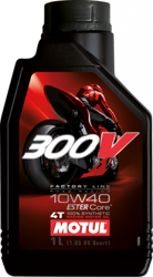 MOTUL Olej silnikowy 300V 10W40 4T FL 1L
- 100% Synthesis (104118)