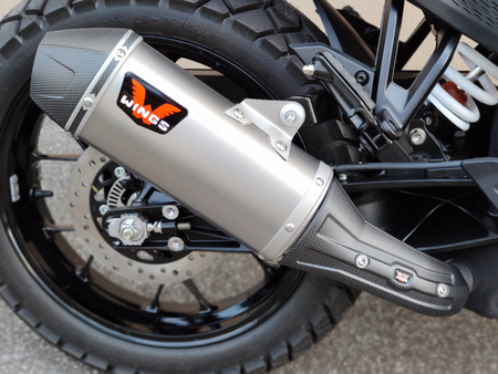 Wings Tłumik końcowy Titanium KTM 390 Adventure 2020-2024