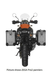 ZEGA Pro aluminium pannier system for KTM 1050 Adventure/ 1090 Adventure/ 1290 Super Adventure/1190 Adventure/ 1190 Adventure R