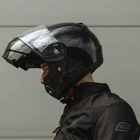 KASK OZONE FLIP UP FP-01 PINLOCK READY BLACK