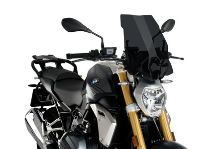 OWIEWKA PUIG DO BMW R1250R 2018-2022 (TOURING) MOCNO PRZYCIEMNIANA