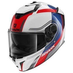 Kask Shark Spratan GT Tracker biały/czerwony