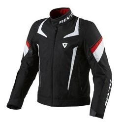 REV'IT! Kurtka tekstylna Jupiter kolor Czarno-czerwony