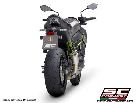 SC-Project tłumik końcowy CR-T tytan z siatką Kawasaki Z900 (2017-2019)