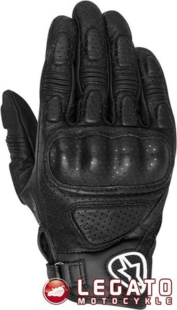 Rękawice Alpinestars MUSTANG skórzane czarne