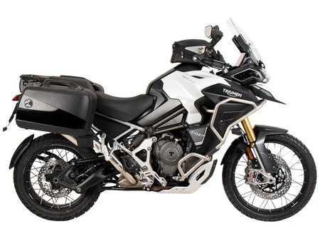 Sidecarrier permanent mounted black for Triumph Tiger 1200 Rally Pro / GT Pro / GT (2022-)