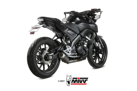 Mivv Układ wydechowy MK3 stal nierdzewna YAMAHA MT-125 2020-2024