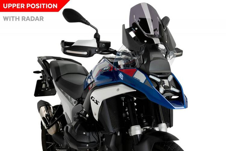 Szyba sportowa PUIG do BMW R1300GS 2024-2025 Mocno przyciemniany (F) 21794F