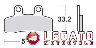 KLOCKI HAMULCOWE SBS 211 HF