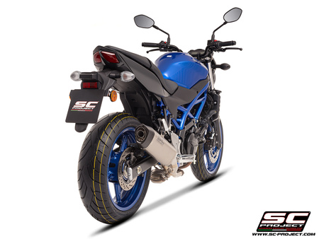 SC Project Tłumik Końcowy SC1-S Titanium Suzuki SV650 2021-2025