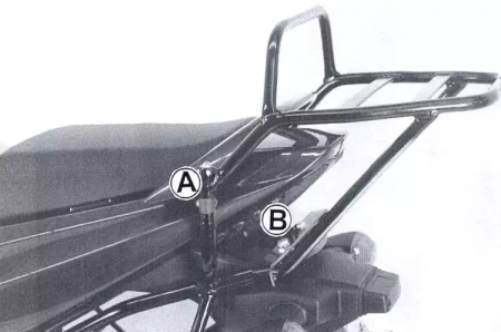 Suzuki SV 1000/S (2003-2005) topcase carrier