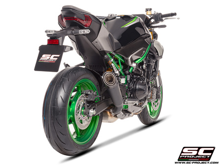 SC-Project tłumik końcowy S1 TITANIUM Black Kawasaki Z900 2025+
