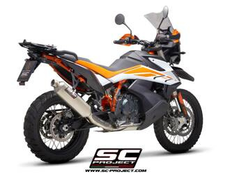 SC-Project układ wydechowy Rally Raid tytan KTM 890 ADVENTURE (2021-2024)