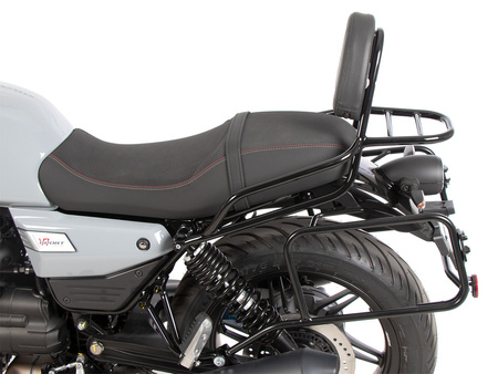 Side carrier permanent mounted black for Moto Guzzi V7 Sport (2025-)