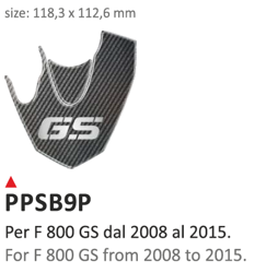 ONEDESIGN naklejka ochronna na stacyjke do BMW F800GS 2008/2016