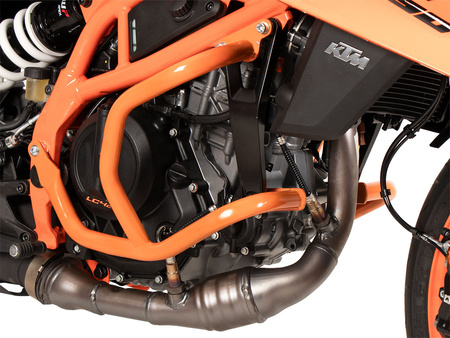 Engine protection bar - orange for KTM 390 Duke (2024-)
