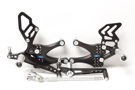 PP Tuning sety podnóżków Triumph Daytona 675 2006-2012 Reverse shifting