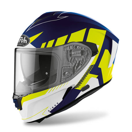 Kask Airoh Spark Rise Blue/Yellow Matt