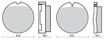 KLOCKI HAMULCOWE SBS 501 DCC